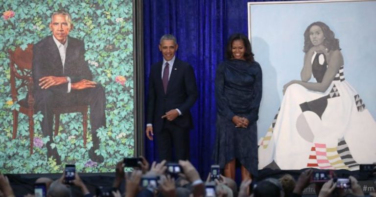 Οι Ομπάμα διπλασίασαν την επισκεψιμότητα του National Portrait Gallery