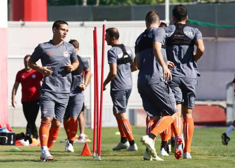 Ολυμπιακός: Τελευταία εν Ελλάδι προπόνηση και αποστολή για Μιλάνο