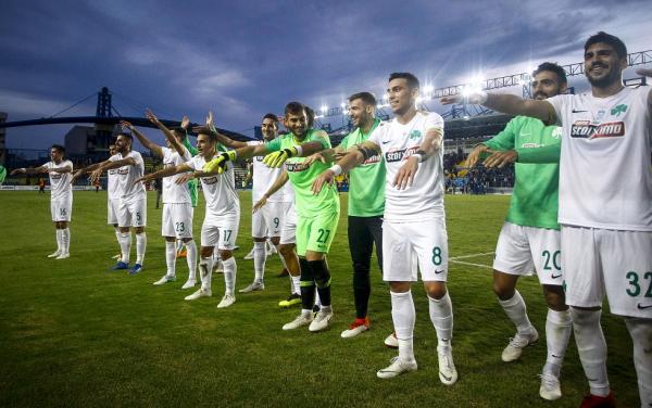 Photostory : Οι έξαλλοι πανηγυρισμοί των παικτών του Παναθηναϊκού