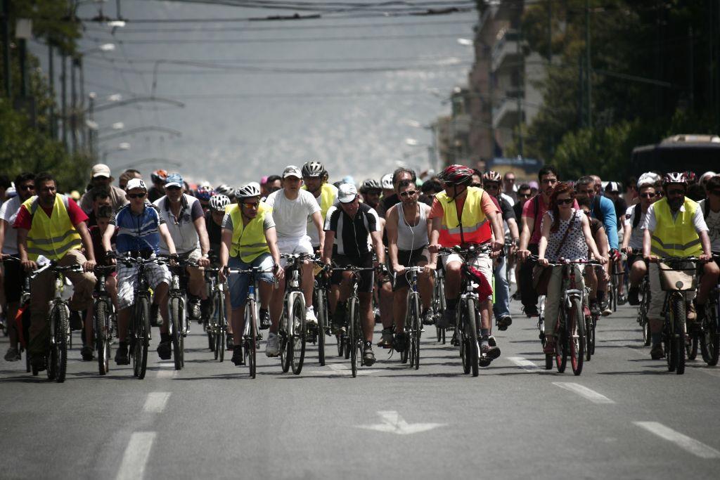 Κυκλοφοριακές ρυθμίσεις στην Αθήνα λόγω ποδηλατικού αγώνα