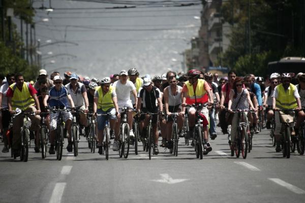 Κυκλοφοριακές ρυθμίσεις στην Αθήνα λόγω ποδηλατικού αγώνα