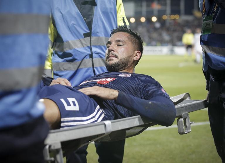 Τραυματίστηκε ο Γκερέρο, ανησυχία στον Ολυμπιακό