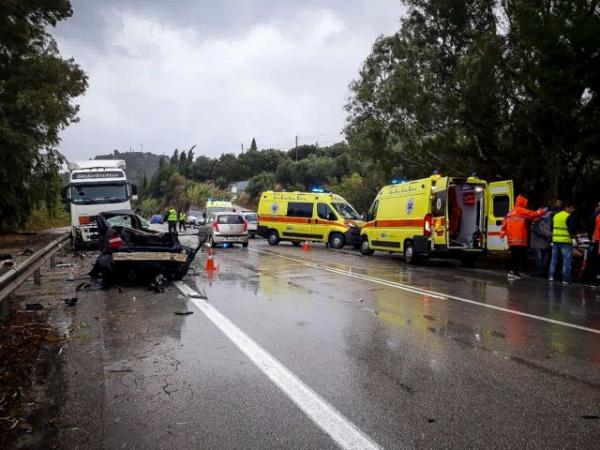 Αττική: 13 νεκροί και 536 τραυματίες σε τροχαία τον Σεπτέμβριο