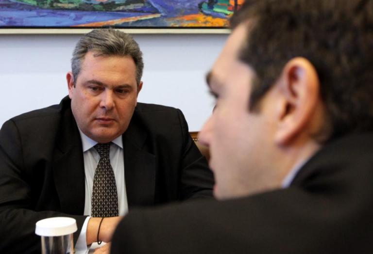 Το τελευταίο σέρβις στον Καμμένο