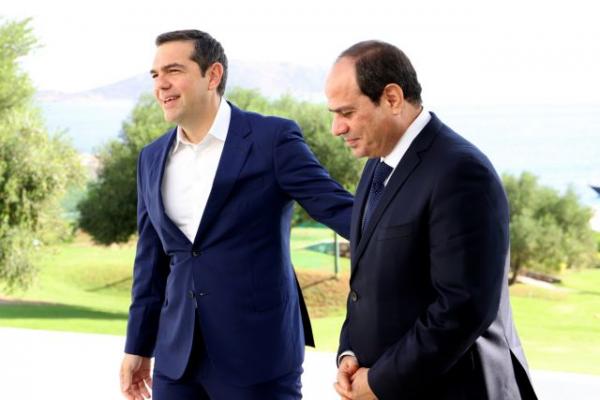 Συνάντηση Τσίπρα – Σίσι: Εντός του έτους οι λεπτομέρειες για την οριοθέτηση της ΑΟΖ