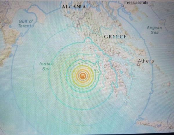 Ζάκυνθος: «Δεν έχουν αναφερθεί προς το παρόν τραυματισμοί» μετά τον ισχυρό σεισμό