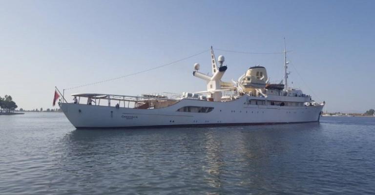 Η θρυλική «Χριστίνα» του Ωνάση στο Μεσολόγγι