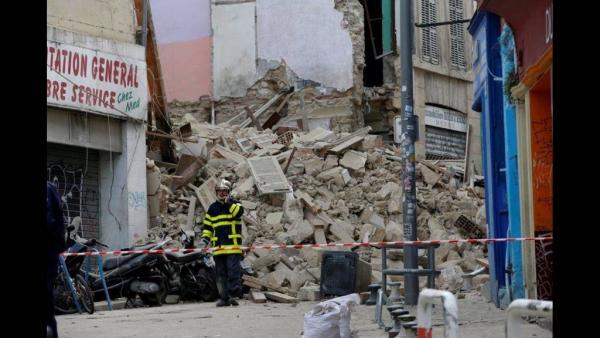 Κατάρρευση δύο κτηρίων στη Μασσαλία, τραυματίστηκαν περαστικοί