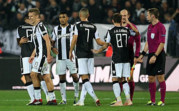 Μόνο νίκες (5X5) ο ΠΑΟΚ με ξένους διαιτητές! Τυχαίο; Δε νομίζω