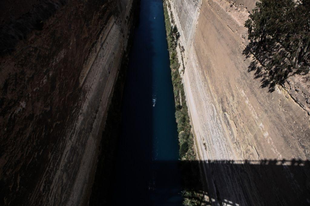 Κλειστός ο Ισθμός της Κορίνθου λόγω κατολίσθησης