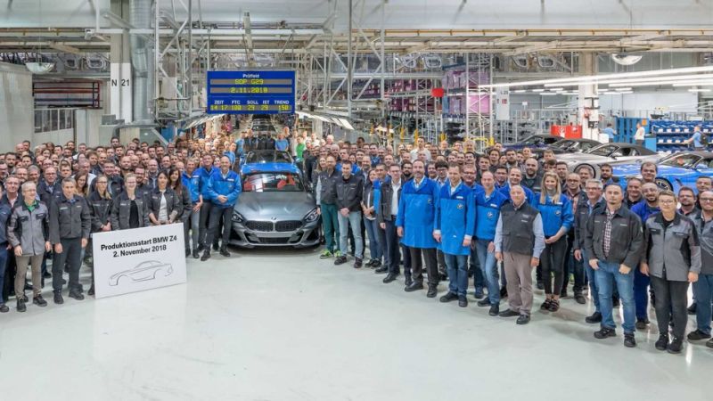 Έναρξη παραγωγής για την BMW Z4