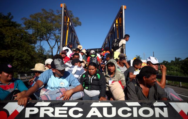 Το ταξίδι των προσφύγων από την Ονδούρα στο Μεξικό