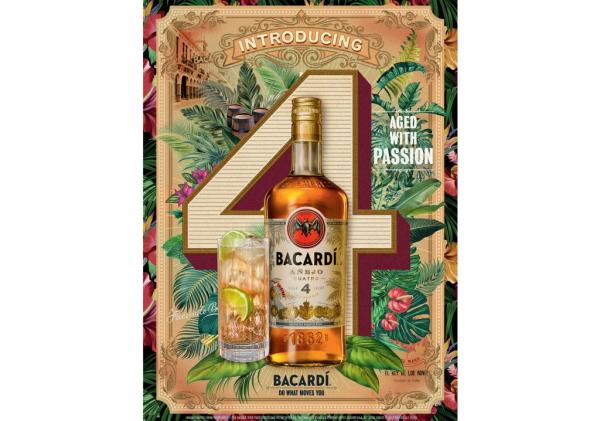 Το Bacardí λανσάρει το Bacardí Añejo Cuatro