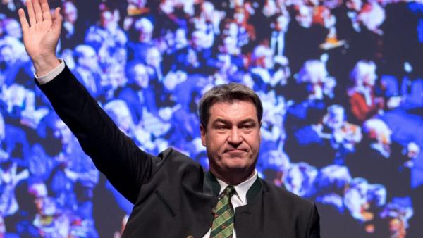 Γερμανία: Ο πρωθυπουργός της Βαυαρίας, Μάρκους Σέντερ, υποψήφιος για την ηγεσία του CSU