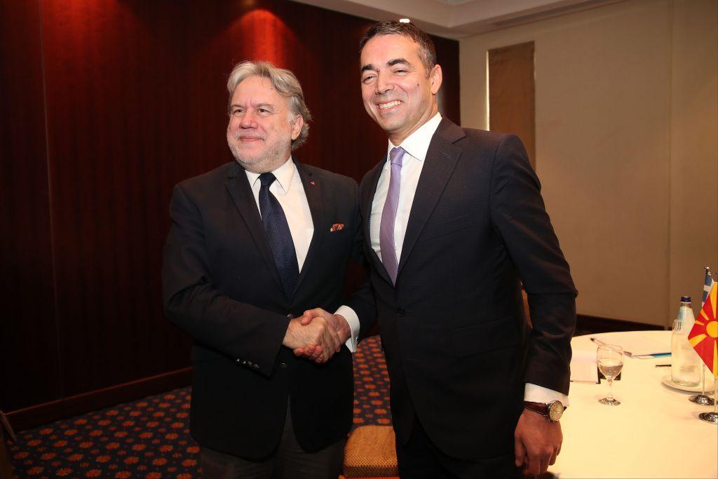 Αισιοδοξία Κατρούγκαλου – Ντιμιτρόφ για ολοκλήρωση της Συμφωνίας των Πρεσπών