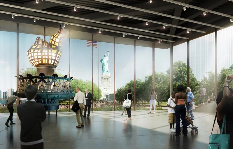 Ξεκίνησε η κατασκευή του Μουσείου του Αγάλματος της Ελευθερίας