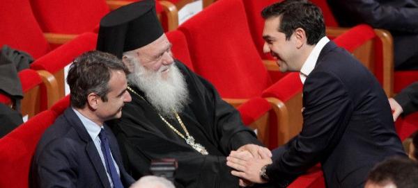 «Ιερός πόλεμος» στη Βουλή για τη συμφωνία με την Εκκλησία