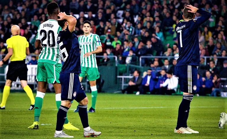 Τρόμαξε την Μπέτις ο Ολυμπιακός, πάει για… τελικό με Μίλαν