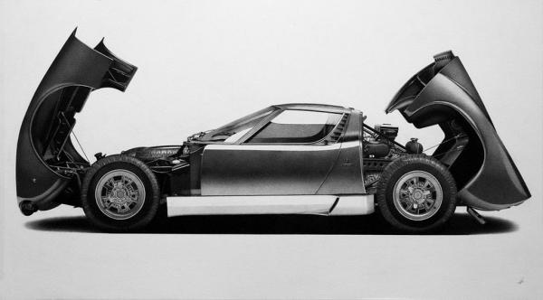 Κλασικά αυτοκίνητα στην πένα του Αλεσάντρο Πάλια