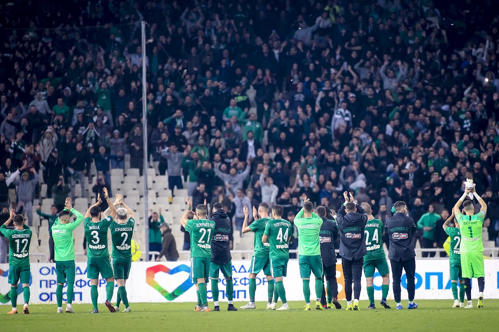 Παναθηναϊκός: Οι φίλαθλοί μας έδειξαν ότι στηρίζουν και αναγνωρίζουν την προσπάθεια [Εικόνες]