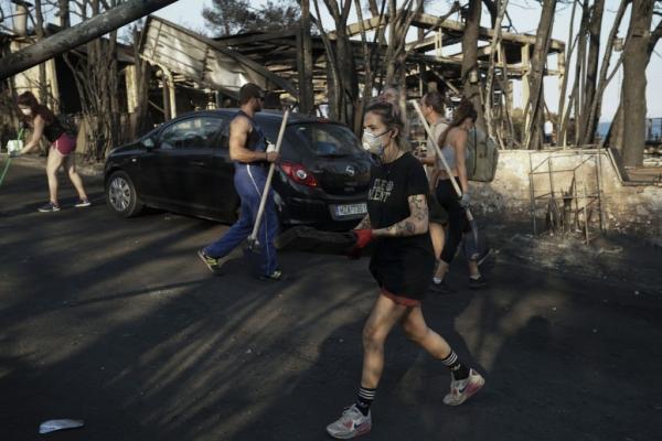 Έργα υποδομών στις πυρόπληκτες περιοχές από την εταιρεία «Μυτιληναίος»