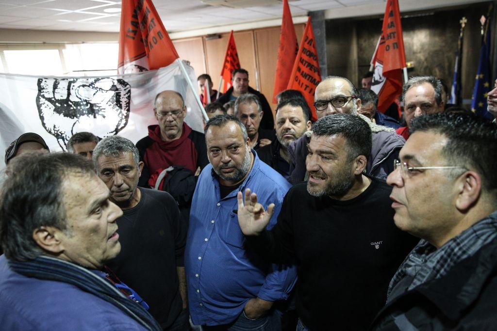 Εισβολή μελών της ΠΟΕ-ΟΤΑ στο υπουργείο Εργασίας