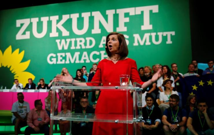 Γερμανία : Δεύτερο κόμμα οι Πράσινοι, τρεις μονάδες πίσω από τη Χριστιανική Ένωση
