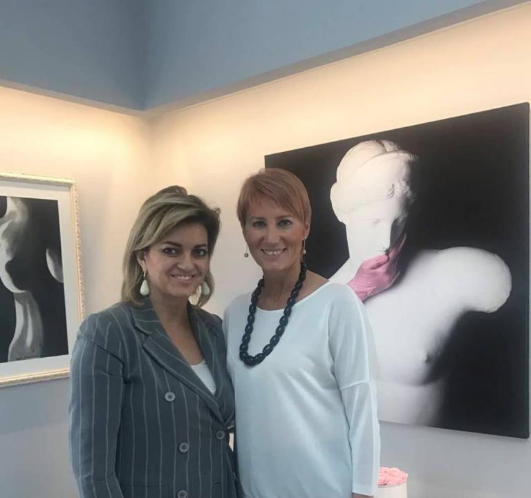 Η Νατάσα Παζαϊτη στην Αιδηψό