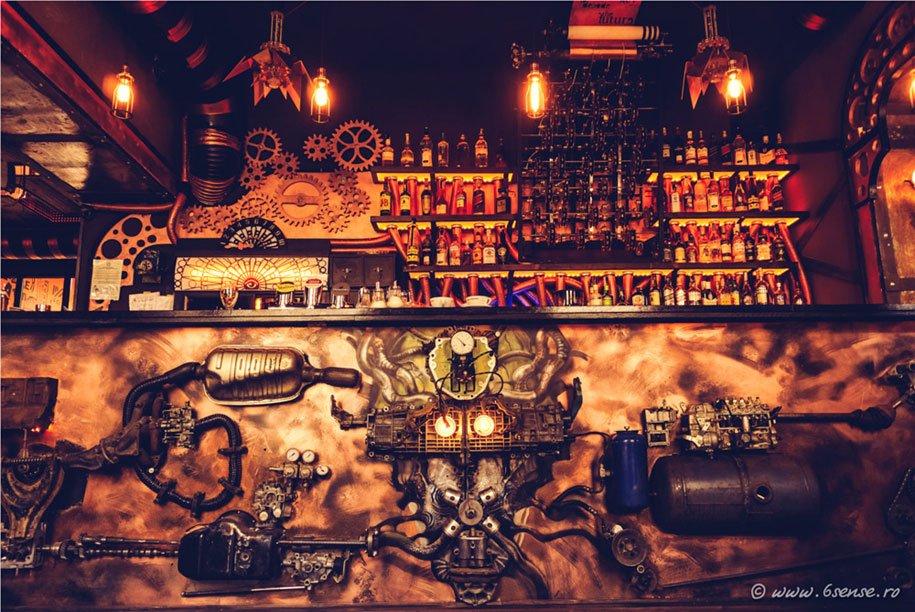 Το πρώτο steampunk μπαρ του κόσμου βρίσκεται στην Ρουμανία