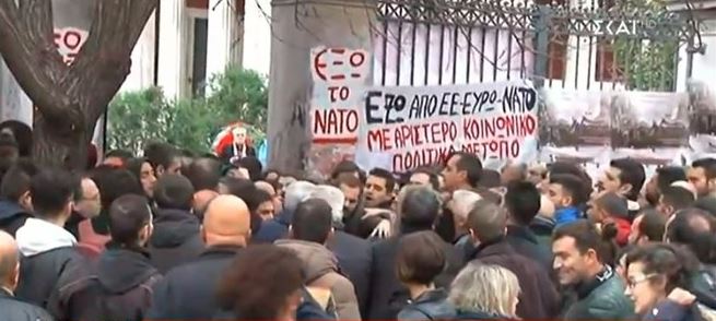 Προπηλάκισαν Σκουρλέτη, Τόσκα, Ρήγα, Φίλη, Γαβρόγλου και Δρίτσα στο Πολυτεχνείο