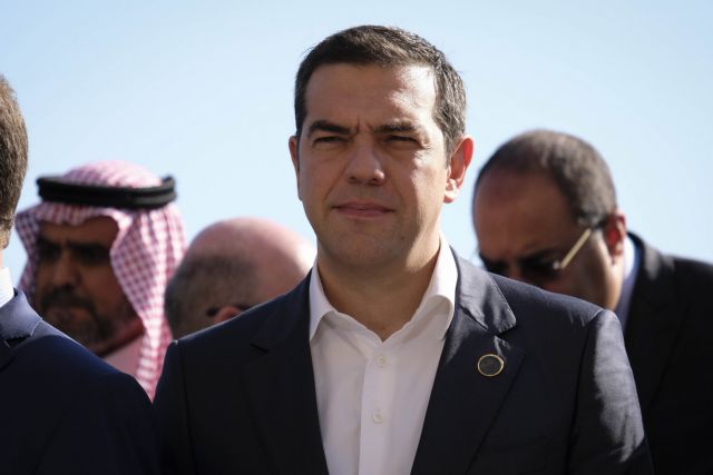 Επαφές Τσίπρα με Σίσι και Μεντβέντεβ στο Παλέρμο