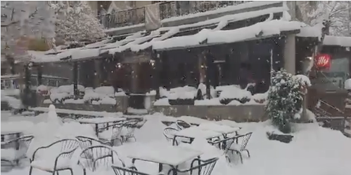 Στα «λευκά» ξύπνησε η Ελλάδα – Εντυπωσιακά τοπία