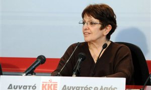 Αλ.Παπαρήγα:«Πάμε σε εκλογές με ισχυρές δόσεις τρομοκρατίας και εκβιασμού»