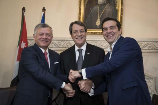 Τριμερής υπουργική συνάντηση Ελλάδας – Κύπρου – Ιορδανίας