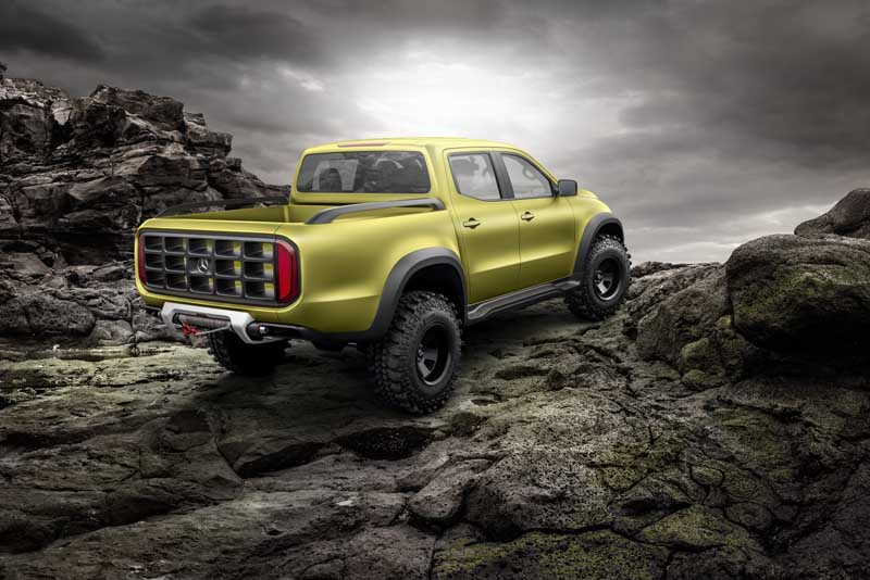 Mercedes-Benz Concept X-Class Powerful Adventurer