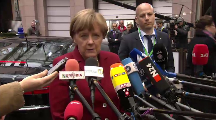 Δηλώσεις ηγετών κατά την είσοδό τους στη Σύνοδο Κορυφής