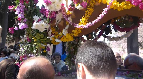 Ο Επιτάφιος Θρήνος στη Μονή Καισαριανής