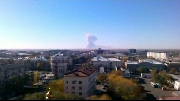 Εκρήξεις σε στρατιωτικές εγκαταστάσεις στη Ρωσία