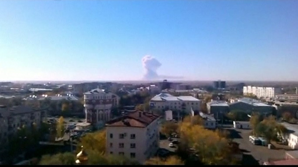 Εκρήξεις σε στρατιωτικές εγκαταστάσεις στη Ρωσία