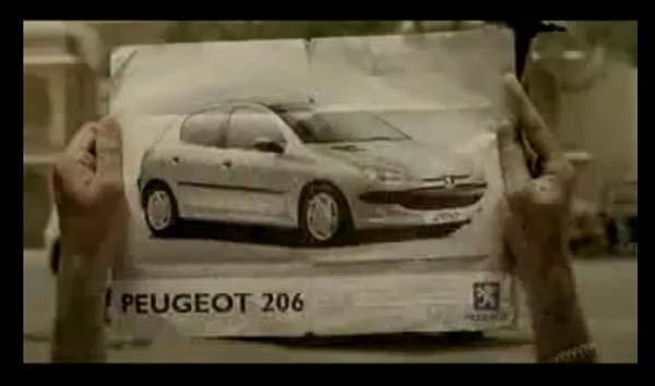 Oι καλύτερες τηλεοπτικές διαφημίσεις αυτοκινήτου – Peugeot 206