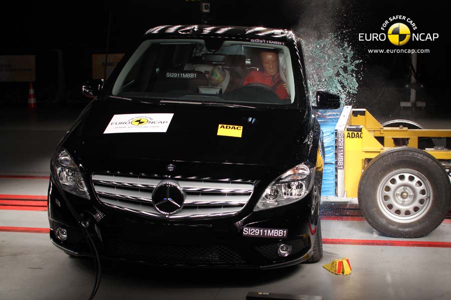 Mercedes-Benz B-Class – Euro NCAP Crash Test 2011