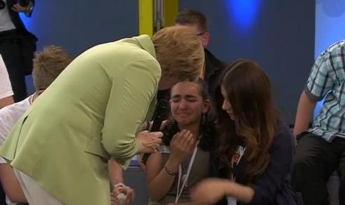 Μέρκελ σε δεκάχρονη Παλαιστίνια: Δεν μπορείτε να έρθετε όλοι