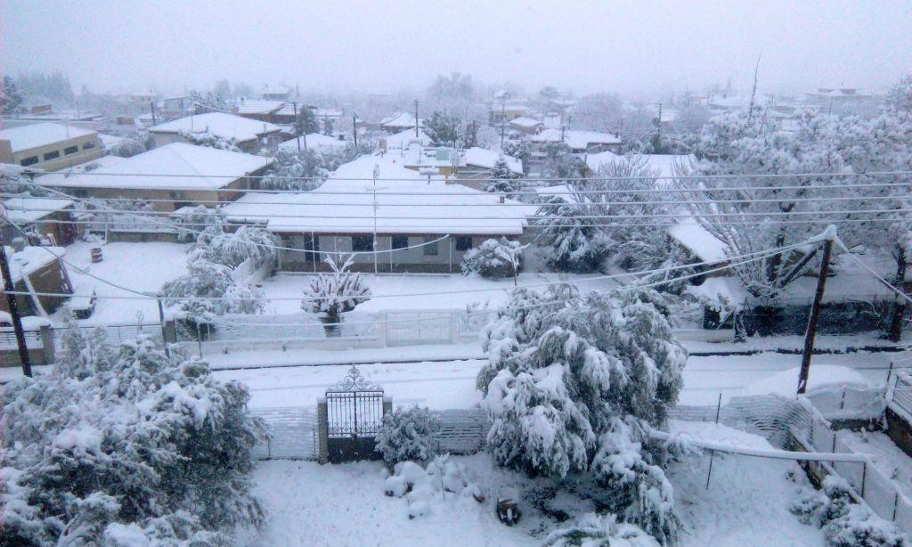 Καιρός: Οι δορυφόροι «αποκάλυψαν» τις χιονισμένες περιοχές της χώρας