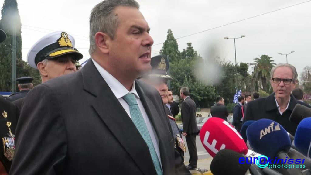 Η δήλωση του Π.Καμμένου για την επέτειο της 25ης Μαρτίου