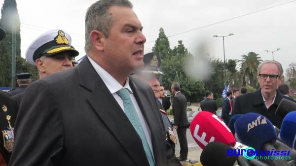 Η δήλωση του Π.Καμμένου για την επέτειο της 25ης Μαρτίου