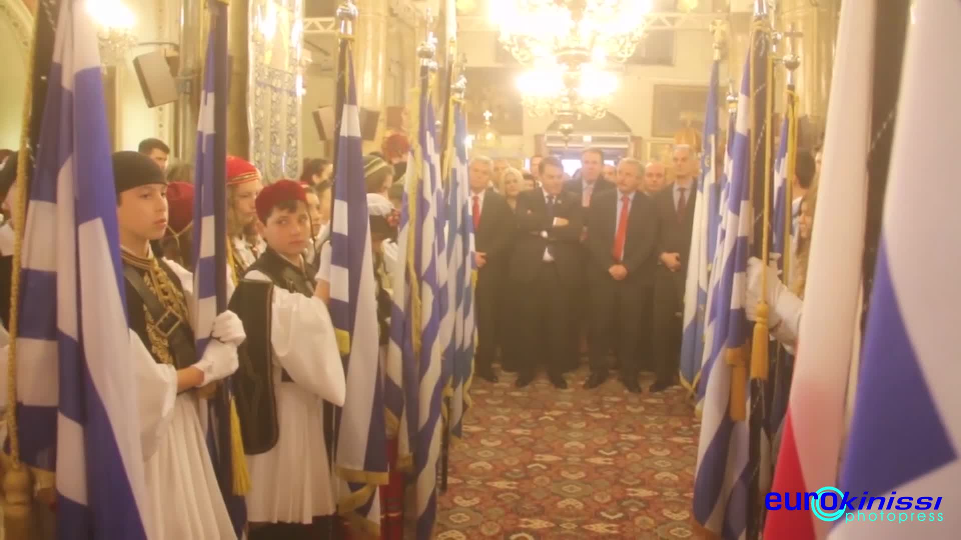 Μαθητική παρέλαση για την Εθνική επέτειο της 25ης Μαρτίου στο Άργος