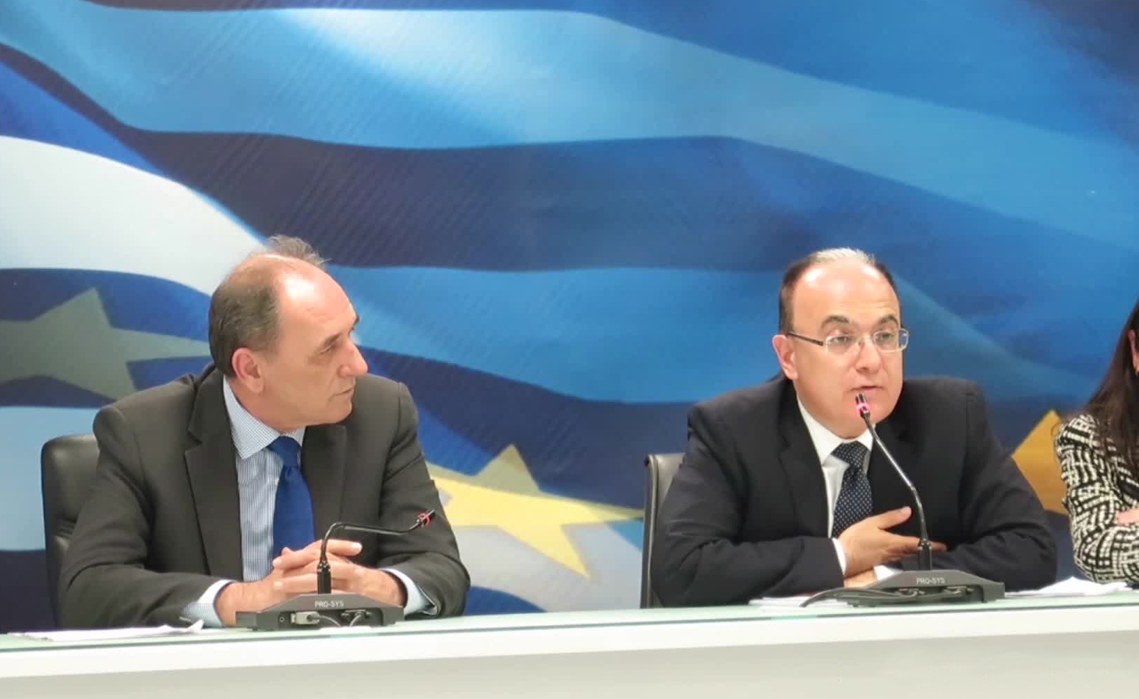 Συνέντευξη τύπου του Γ.Σταθάκη και του I.U.Delikanli