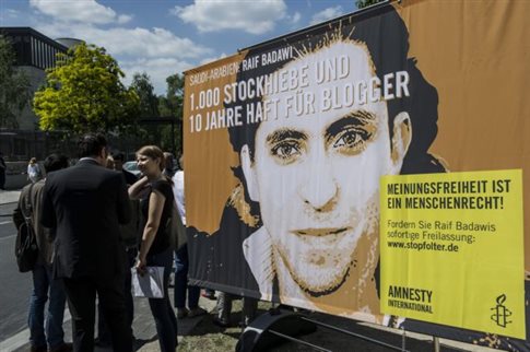 Στον σαουδάραβα μπλόγκερ Ραΐφ Μπαντάουι το Βραβείο Ζαχάροφ