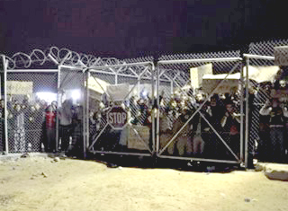 Επεισόδια στο hot spot της Χίου