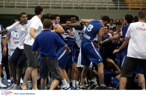 Το χρονικό του … «φιλικού» Ελλάδας-Σερβίας